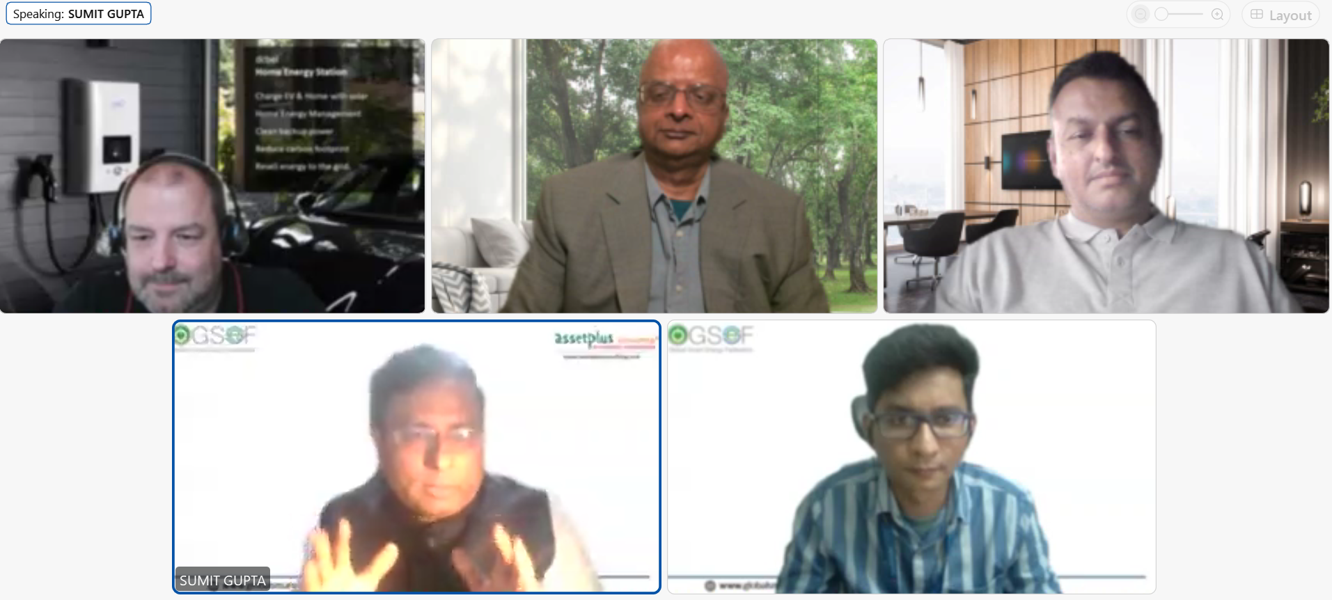 GSEF Webinar on “Artificial Intelligence and Robotics in Power Sector”